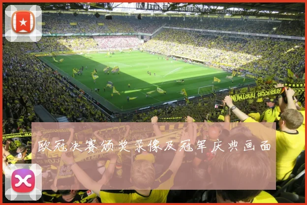 欧冠决赛颁奖录像及冠军庆典画面